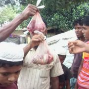 Meat Distribution at Eid-ul-Adha